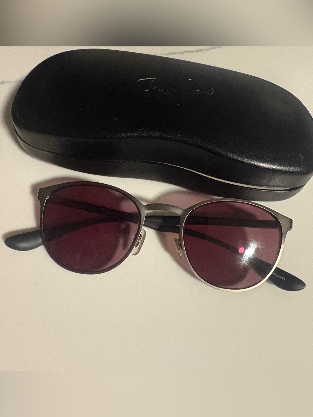 Ray-Ban RB 6355 2620 Eyeglasses 50-20-145 Black Silver Frame Prescription Lenses - Picture 2 of 5
